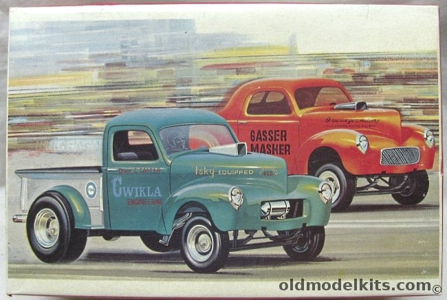 AMT 1/25 1940 Willys YS Gasser Coupe or Pickup, T311-200 plastic model kit